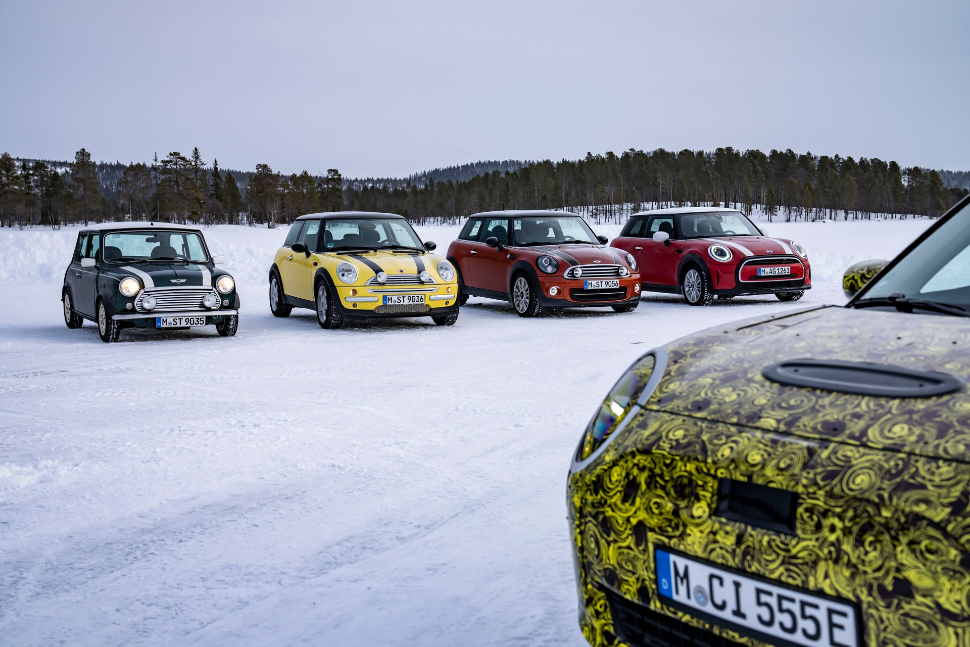MINI Is Fine-Tuning The New 2023 Electric Hatch In The Arctic Circle