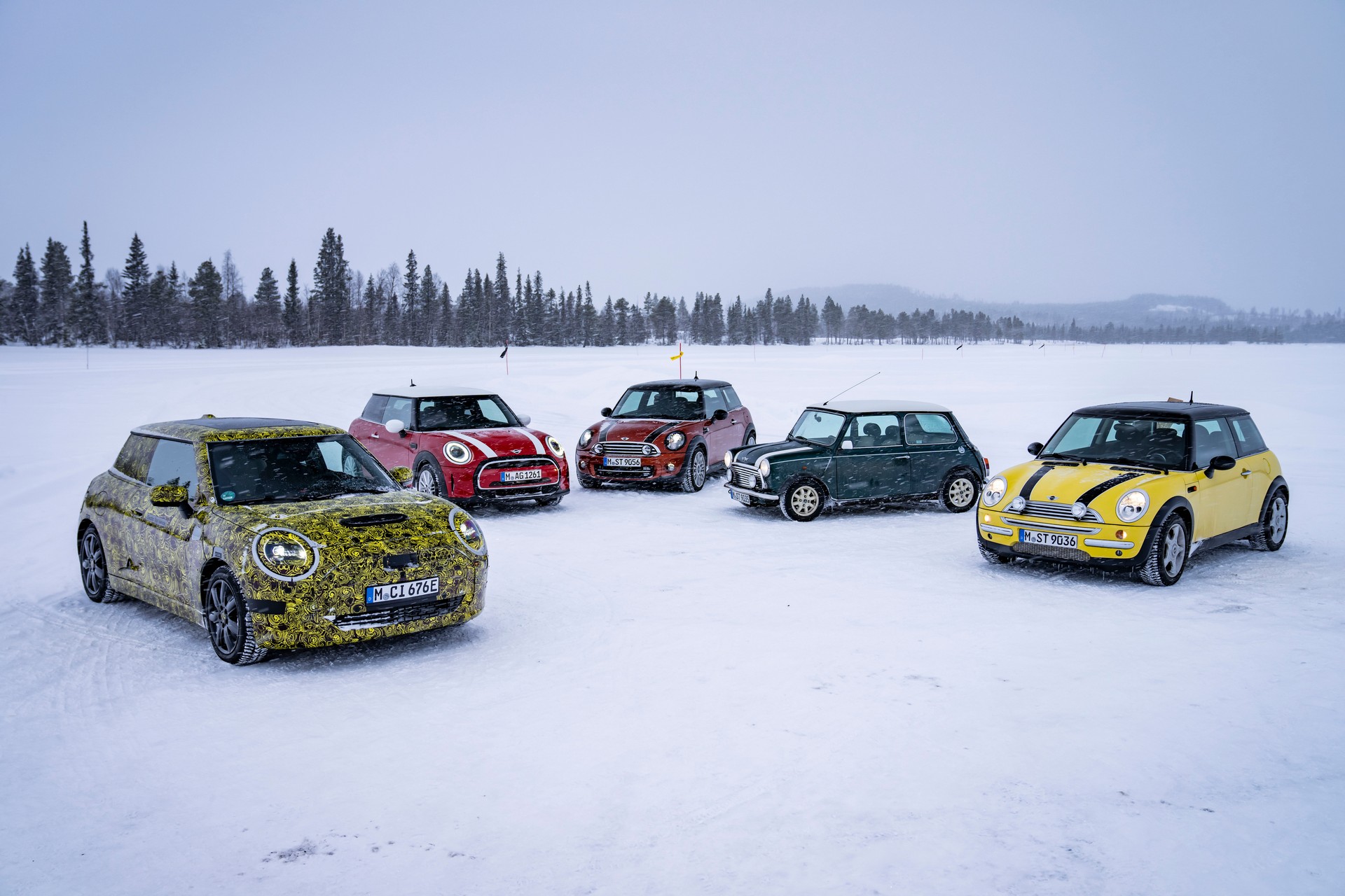 MINI Is Fine-Tuning The New 2023 Electric Hatch In The Arctic Circle