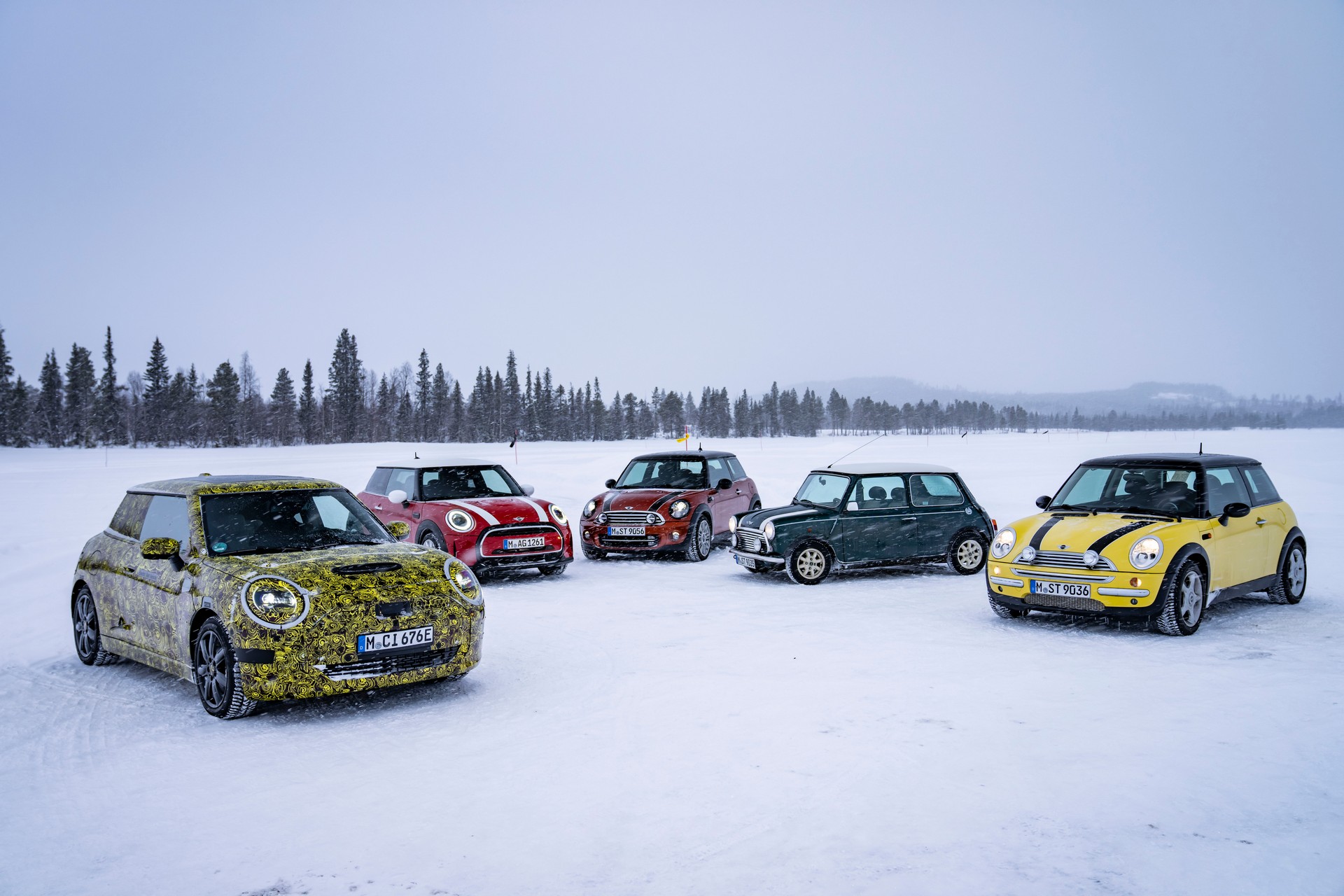 MINI Is Fine-Tuning The New 2023 Electric Hatch In The Arctic Circle