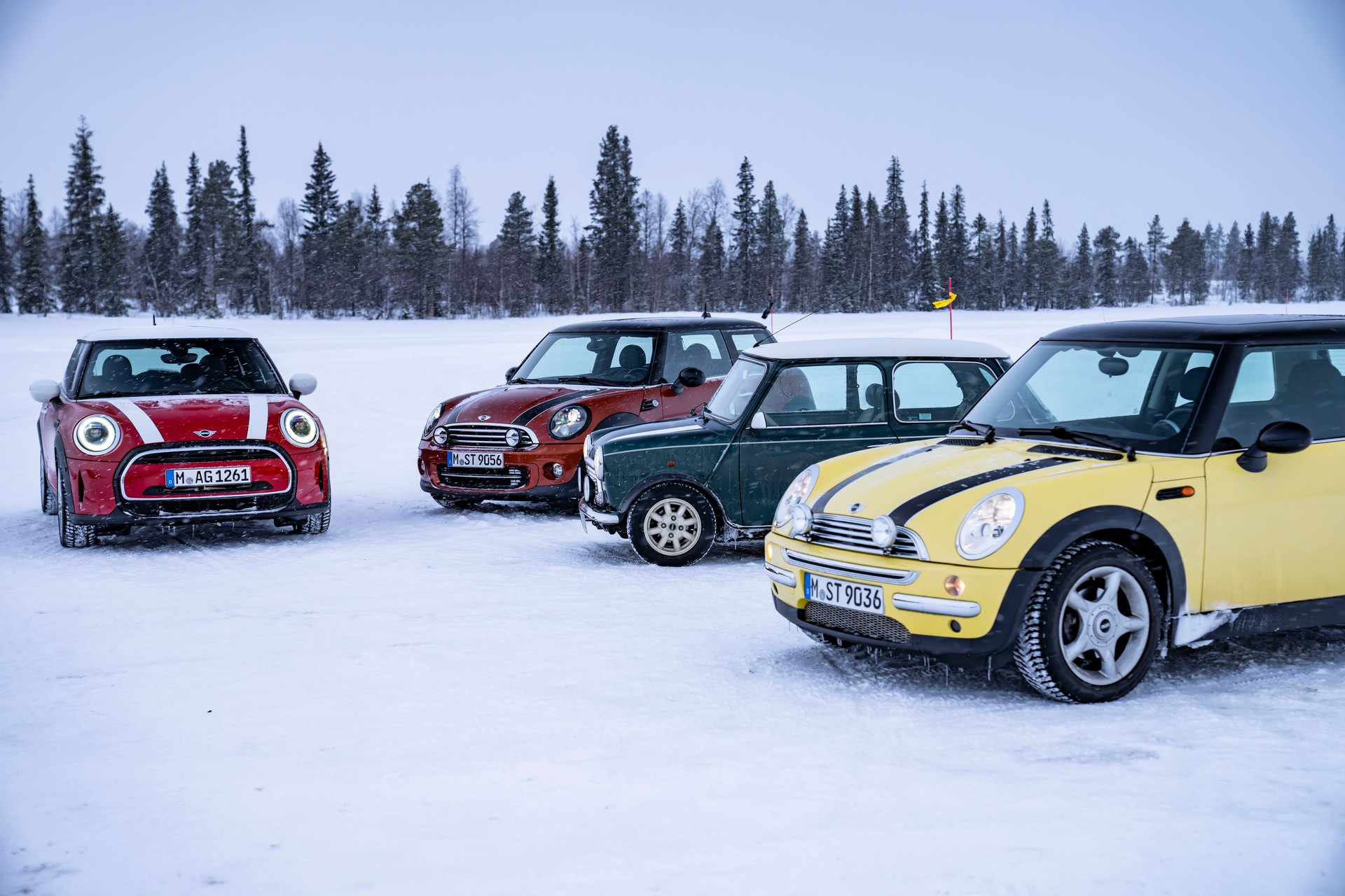 MINI Is Fine-Tuning The New 2023 Electric Hatch In The Arctic Circle