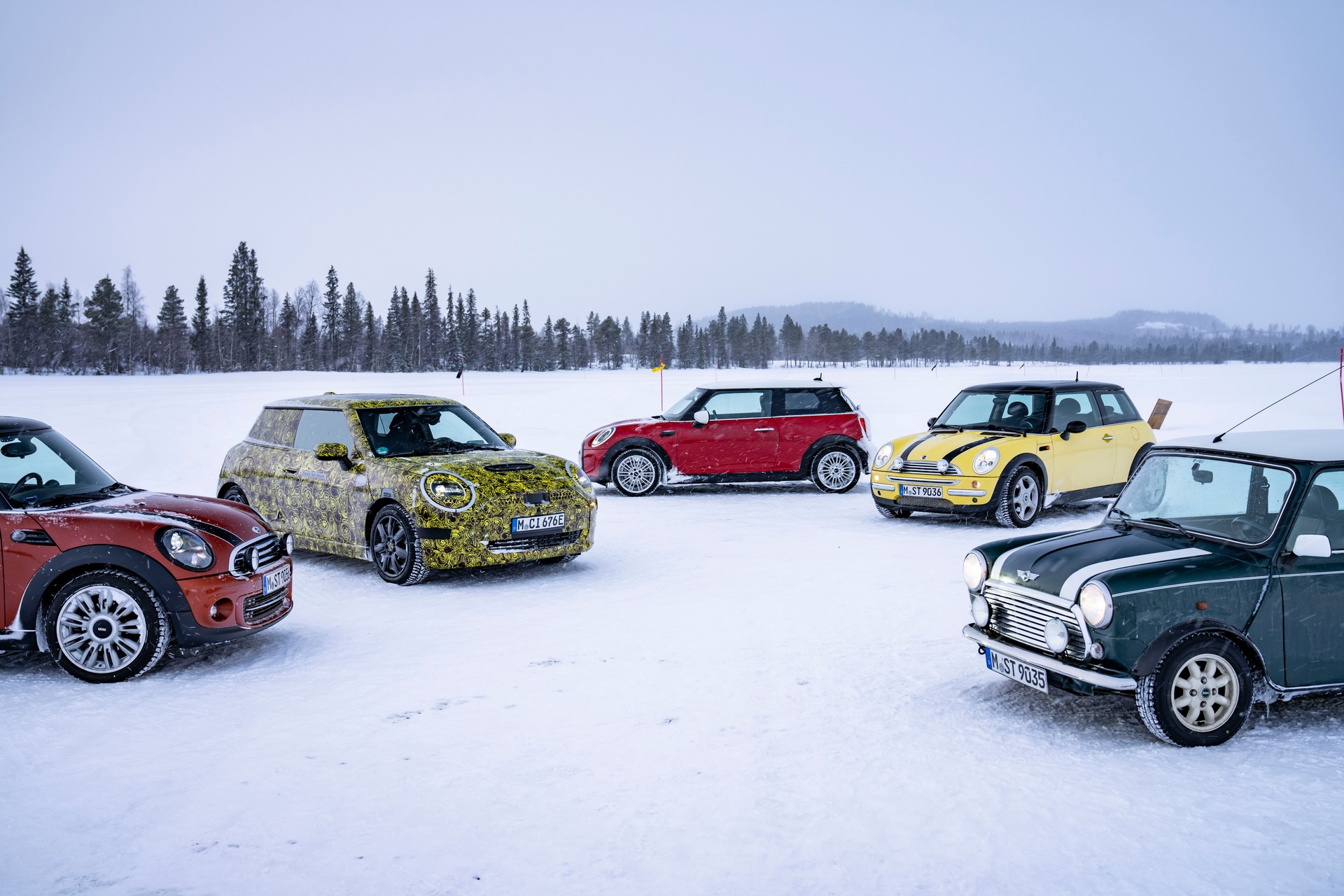 MINI Is Fine-Tuning The New 2023 Electric Hatch In The Arctic Circle