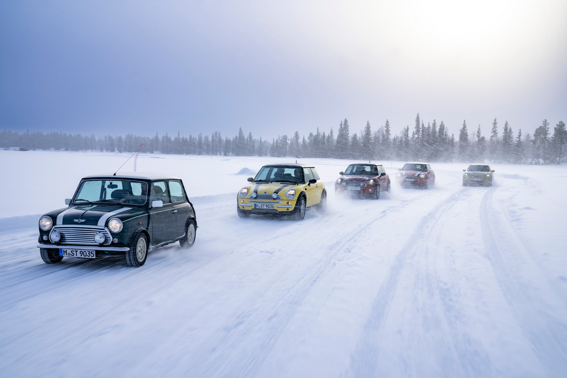 MINI Is Fine-Tuning The New 2023 Electric Hatch In The Arctic Circle