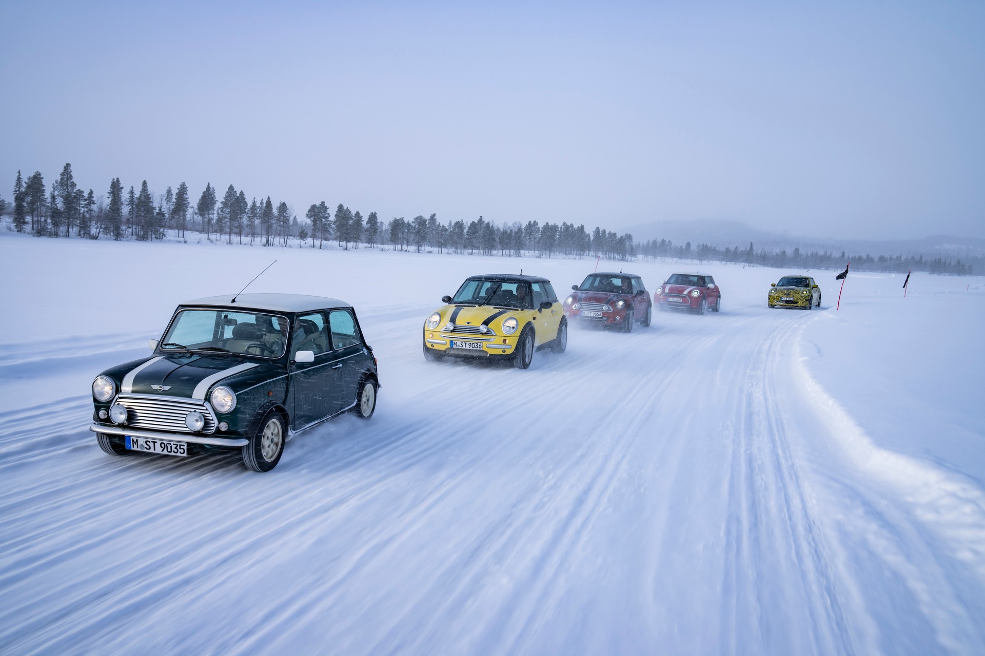 MINI Is Fine-Tuning The New 2023 Electric Hatch In The Arctic Circle