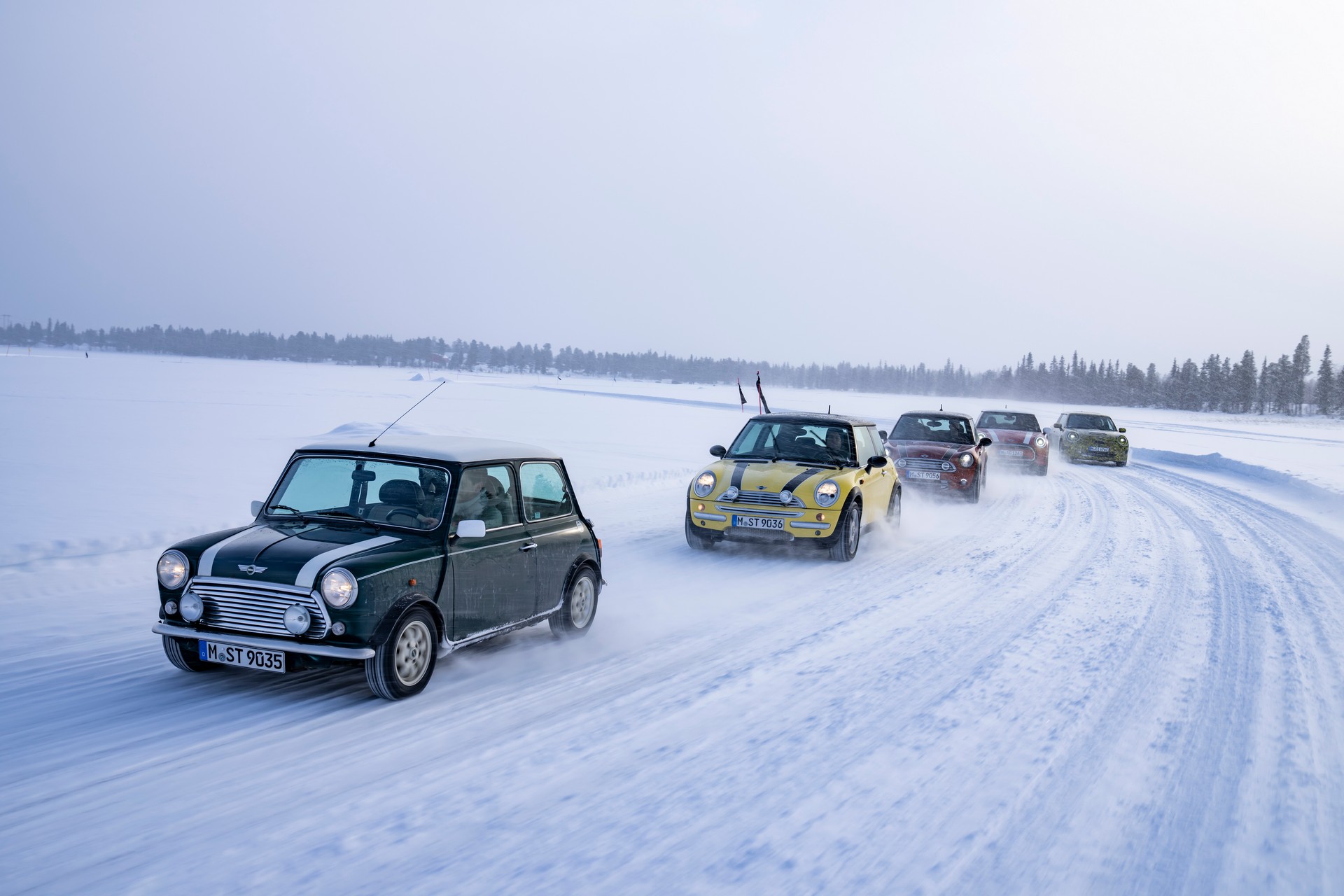 MINI Is Fine-Tuning The New 2023 Electric Hatch In The Arctic Circle