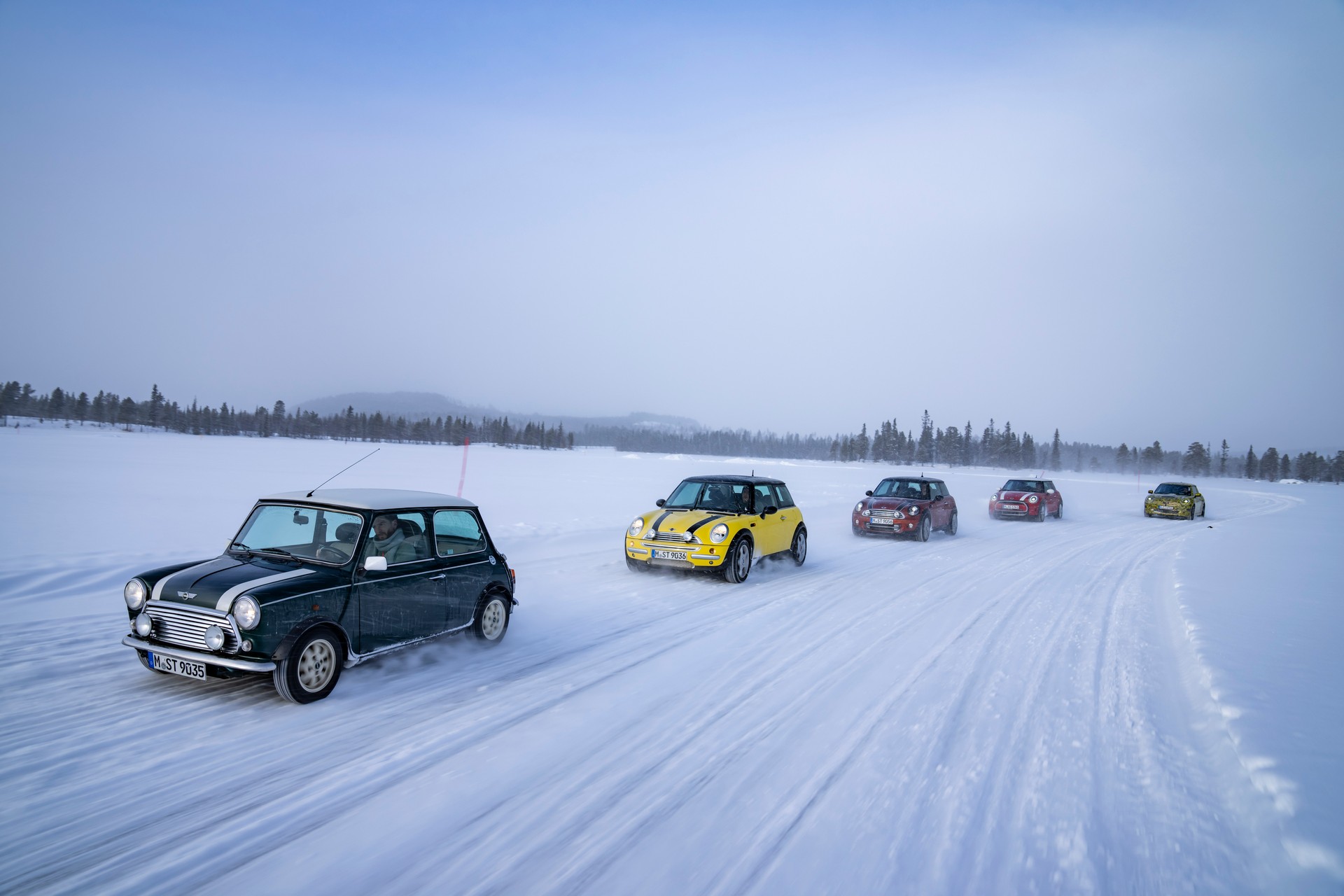 MINI Is Fine-Tuning The New 2023 Electric Hatch In The Arctic Circle