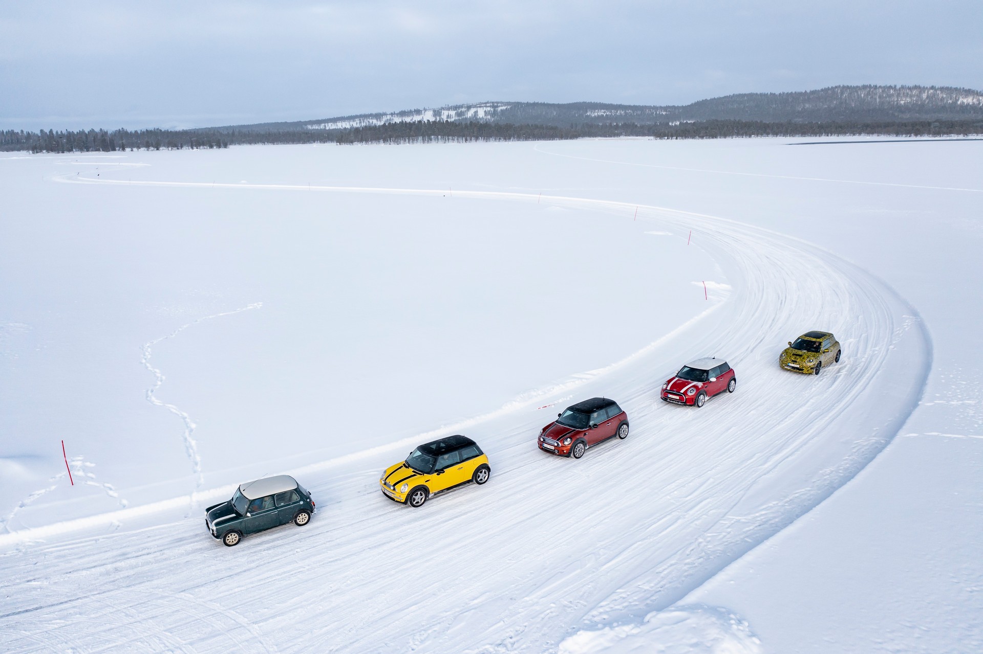MINI Is Fine-Tuning The New 2023 Electric Hatch In The Arctic Circle