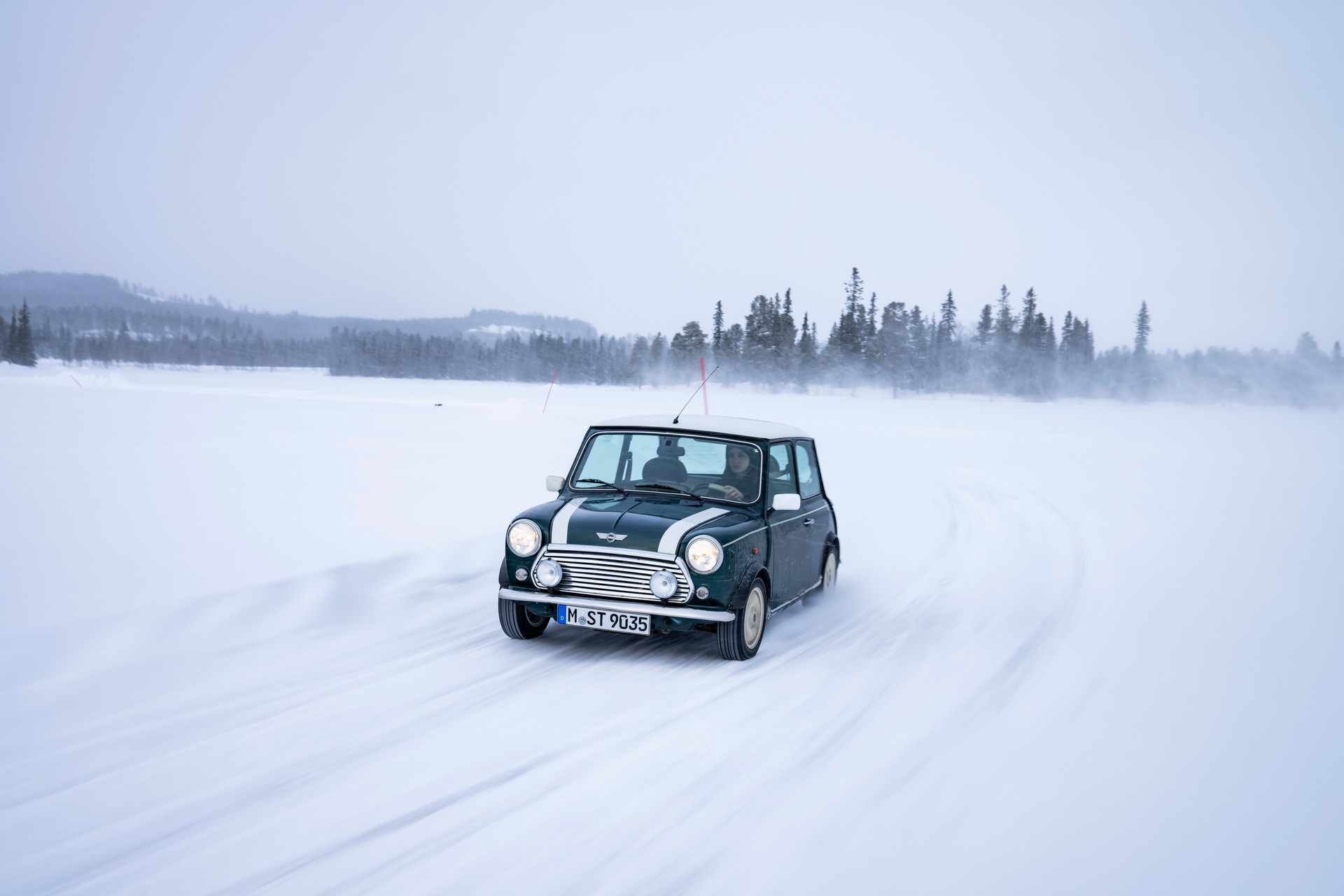 MINI Is Fine-Tuning The New 2023 Electric Hatch In The Arctic Circle