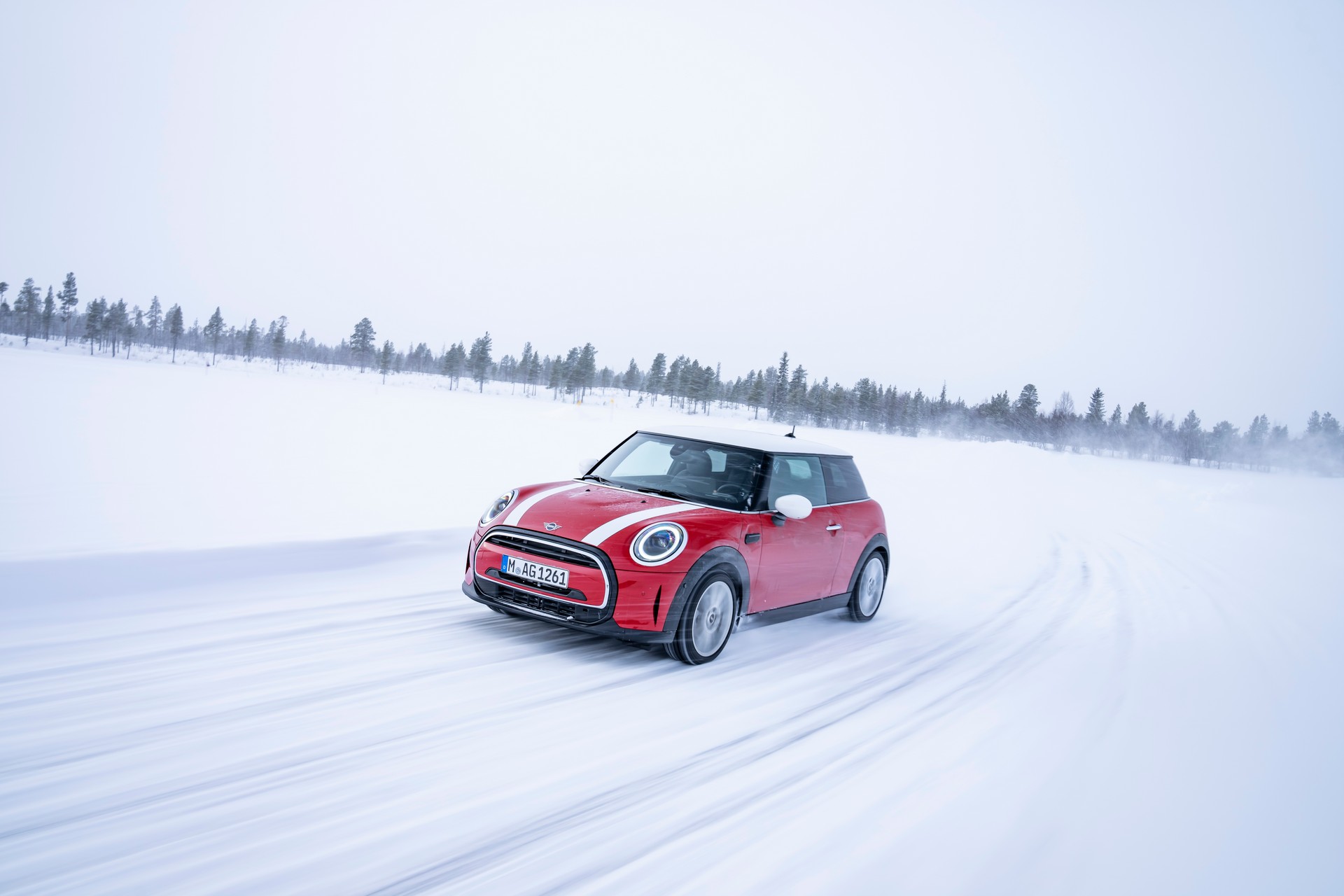 MINI Is Fine-Tuning The New 2023 Electric Hatch In The Arctic Circle