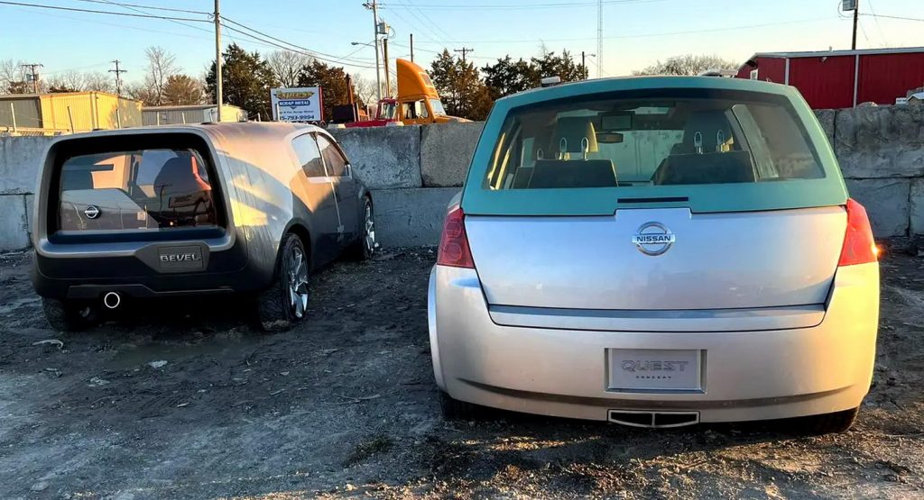  Nissan Sadly Sent These Two Old Concept Cars To The Junkyard To Be Crushed And Destroyed