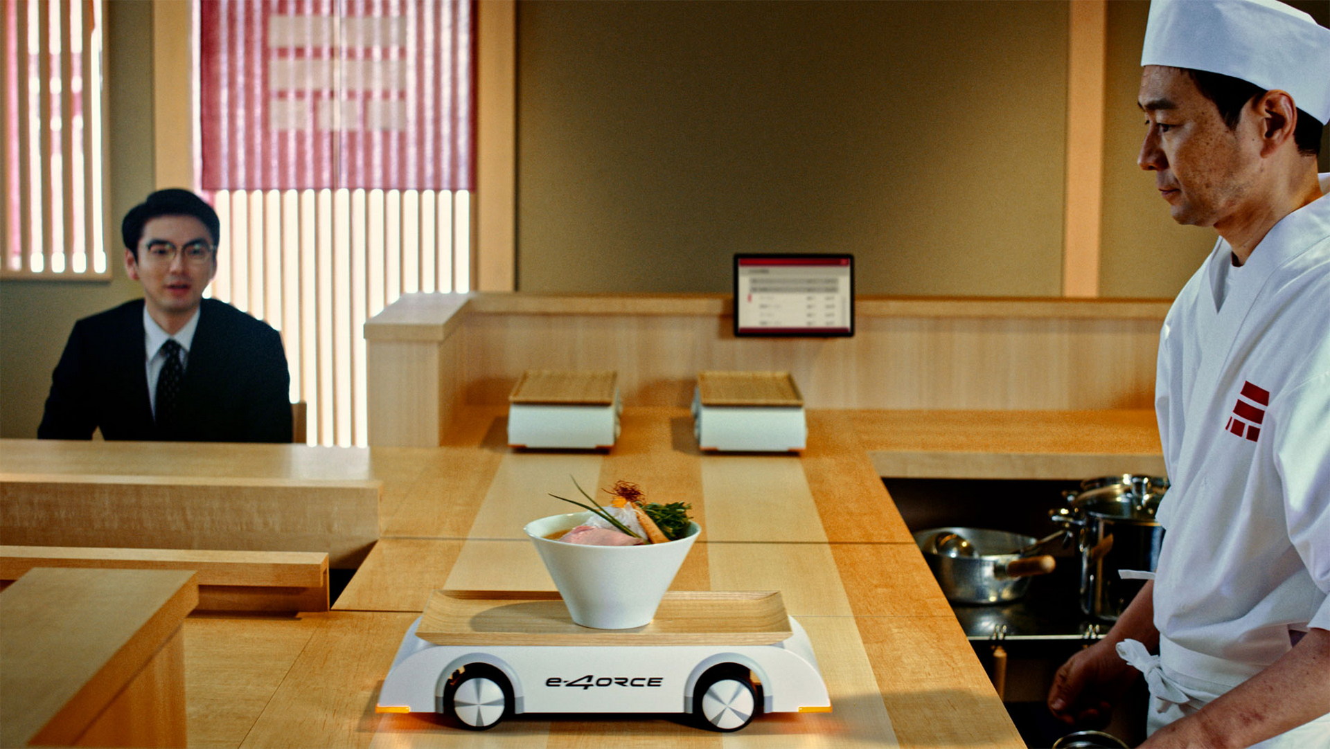 Nissan Uses Ariya’s e-4ORCE Technology To Deliver Ramen Bowls Without Spills