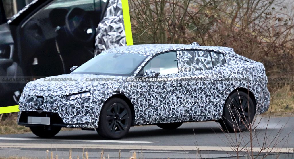  2023 Peugeot 4008 Coupe Crossover Spied From More Angles, Plus We Get A Glimpse Of Interior