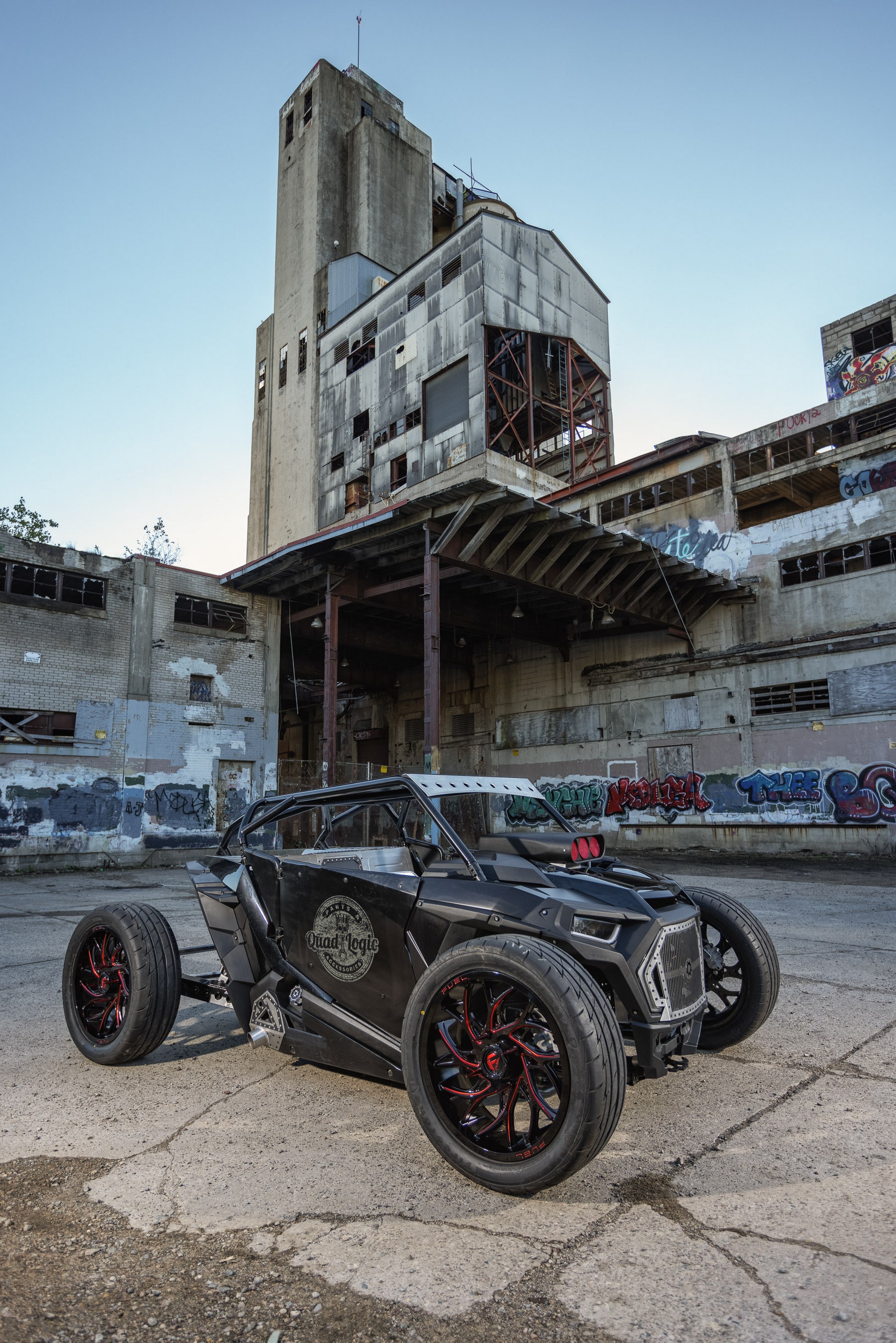 Minneapolis-Based Quad Logic Has Created A Fire Breathing Polaris RZR