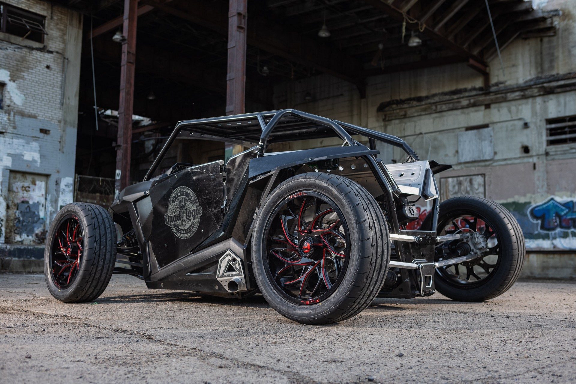Minneapolis-Based Quad Logic Has Created A Fire Breathing Polaris RZR