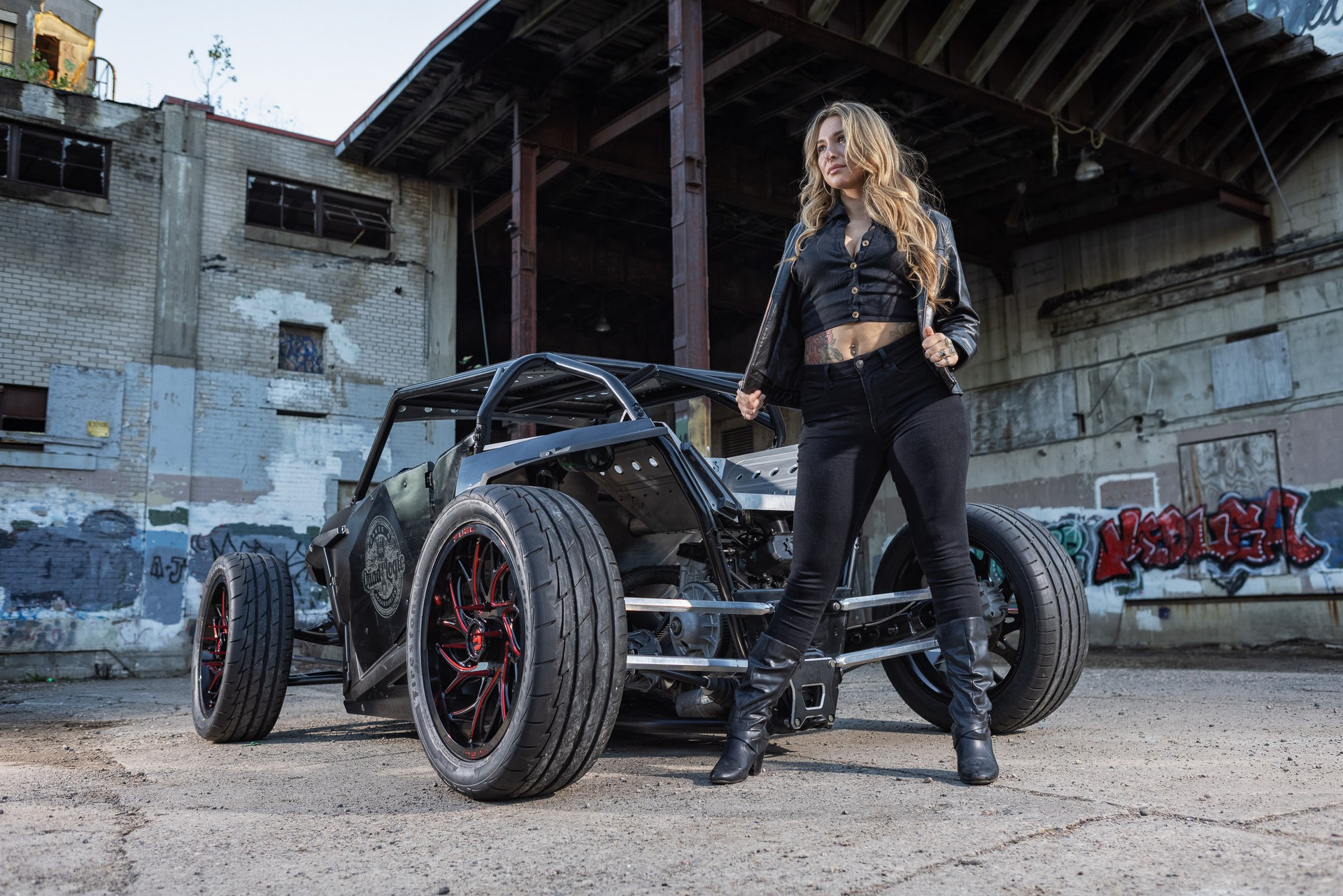 Minneapolis-Based Quad Logic Has Created A Fire Breathing Polaris RZR