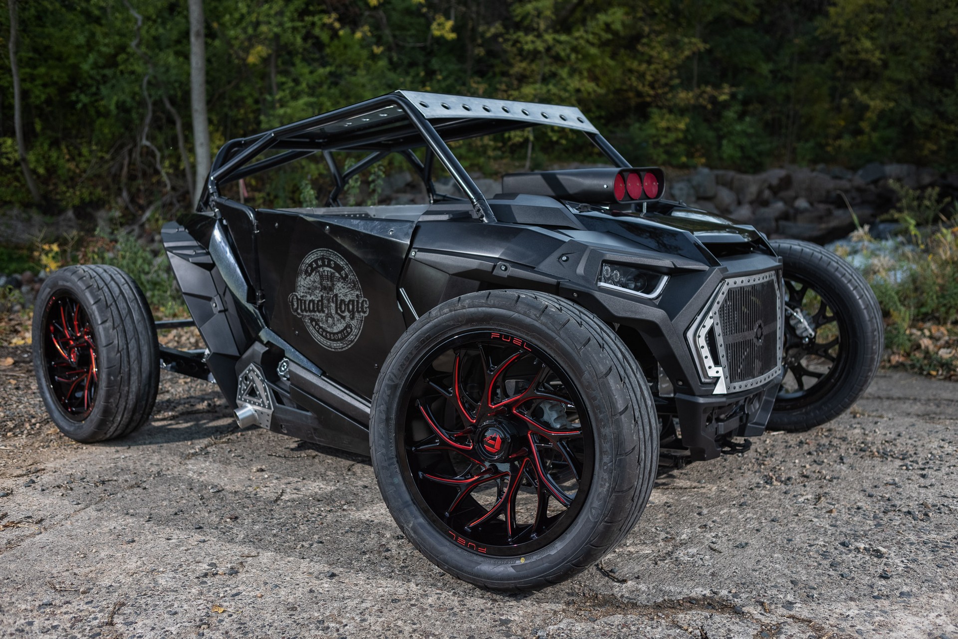Minneapolis-Based Quad Logic Has Created A Fire Breathing Polaris RZR