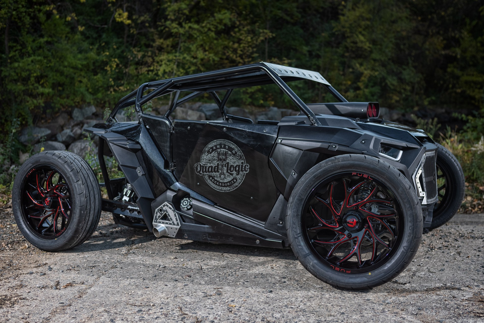 Minneapolis-Based Quad Logic Has Created A Fire Breathing Polaris RZR