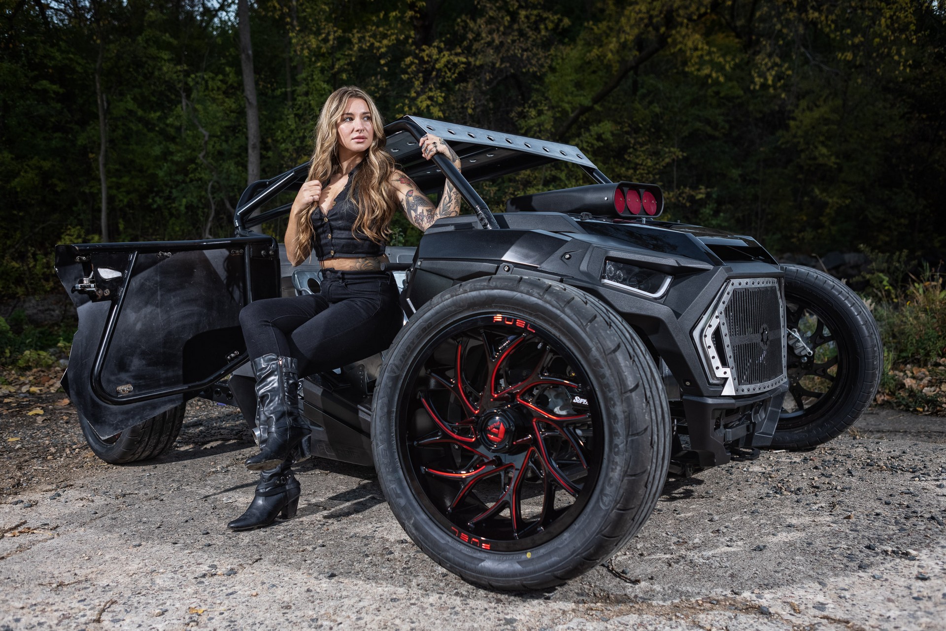 Minneapolis-Based Quad Logic Has Created A Fire Breathing Polaris RZR