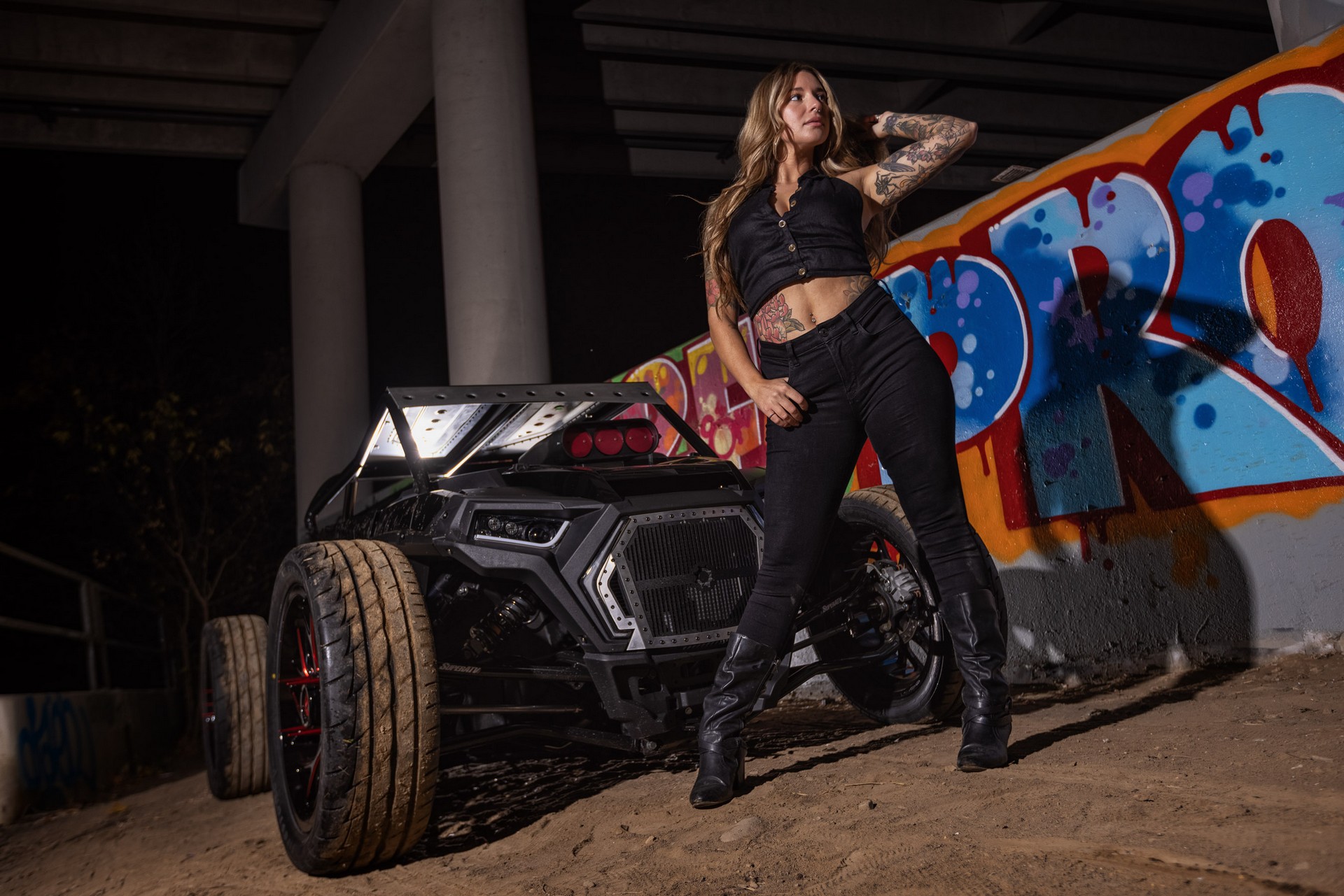 Minneapolis-Based Quad Logic Has Created A Fire Breathing Polaris RZR