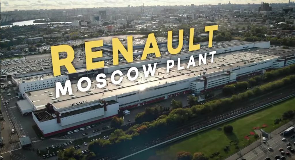  Renault Resumes Production At Moscow Plant Following Suspension