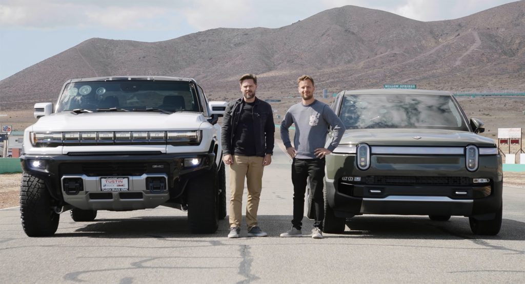  Rivian R1T Racing GMC Hummer EV Shows That The Age Of The Super-Truck Is Upon Us