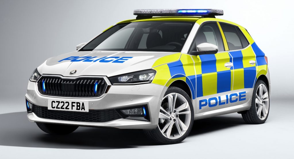  Skoda Fabia Ready To Join The Police Force In The UK