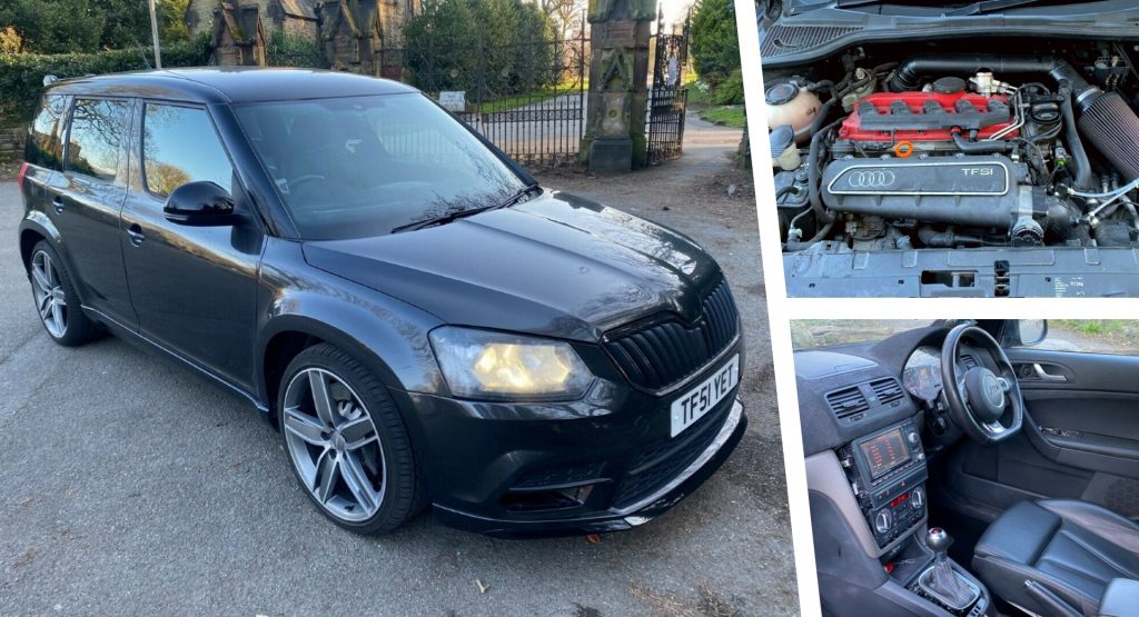  Skoda Yeti Crossover With 485 HP Audi RS3 Engine Swap Is The Definition Of A Sleeper