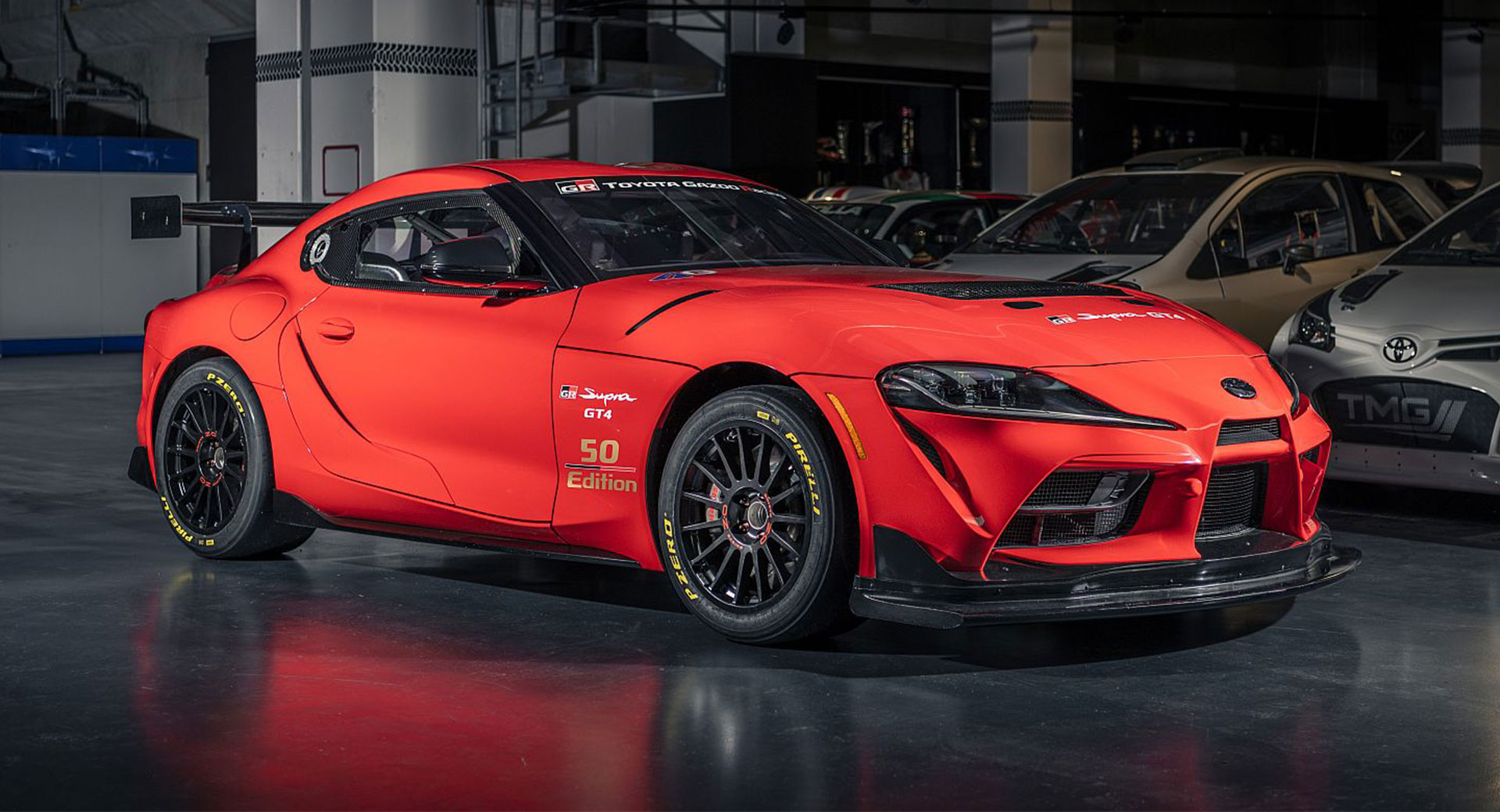 Toyota GR Supra GT4 ’50 Edition’ Race Car Is Limited To Just Six