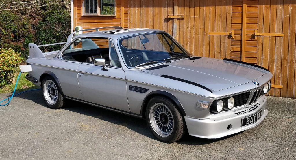  This BMW Batmobile Has 450 Electric Horsepower Thanks To A Tesla Powertrain