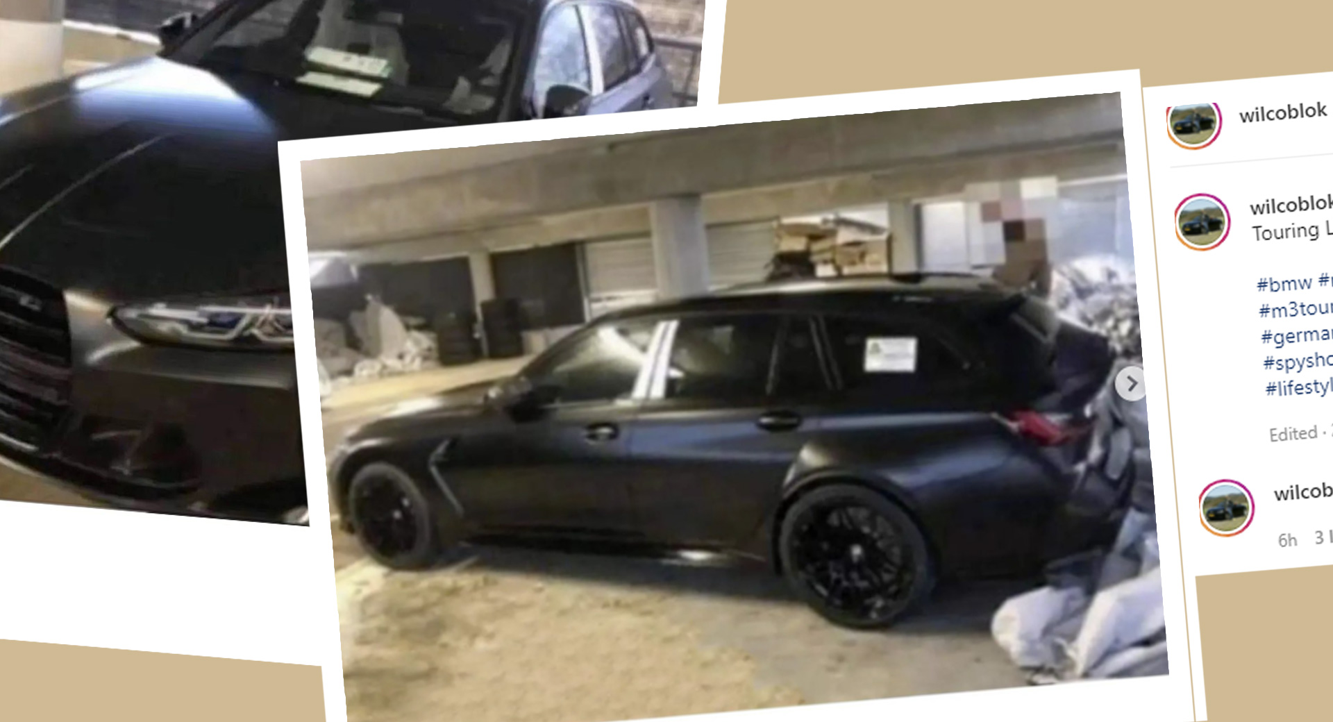 2023 BMW M3 Touring Caught Completely Uncovered With A 2000s Phone Camera |  Carscoops