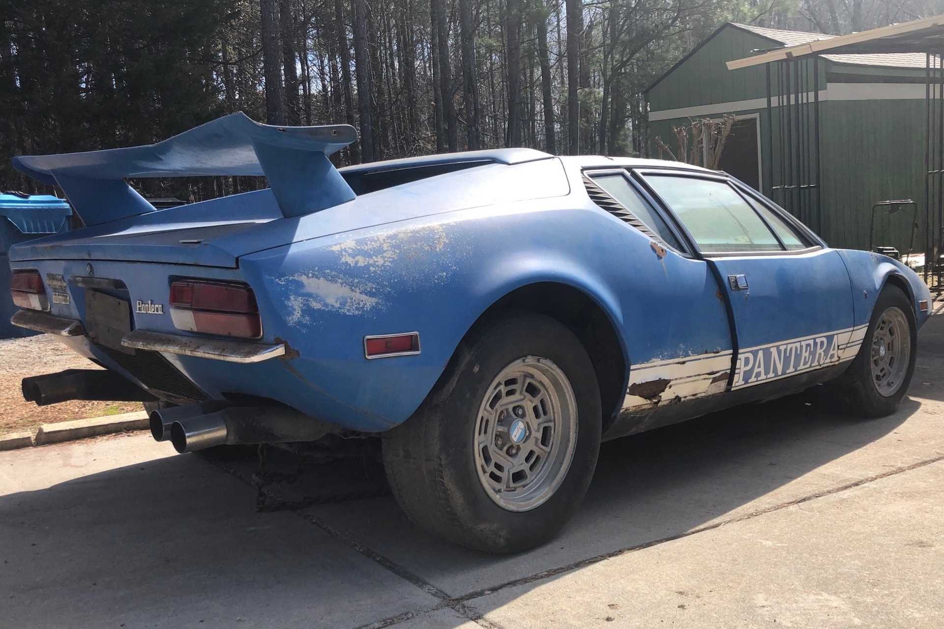 Are You Brave Enough To Bring This De Tomaso Pantera Back From The Shed?