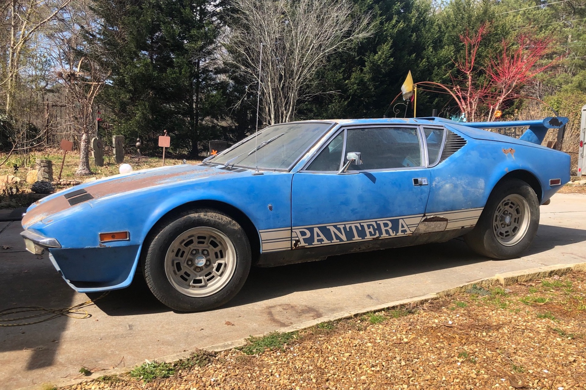 Are You Brave Enough To Bring This De Tomaso Pantera Back From The Shed?