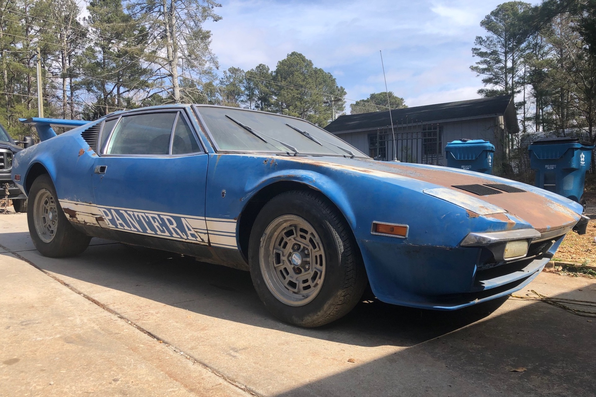 Are You Brave Enough To Bring This De Tomaso Pantera Back From The Shed?