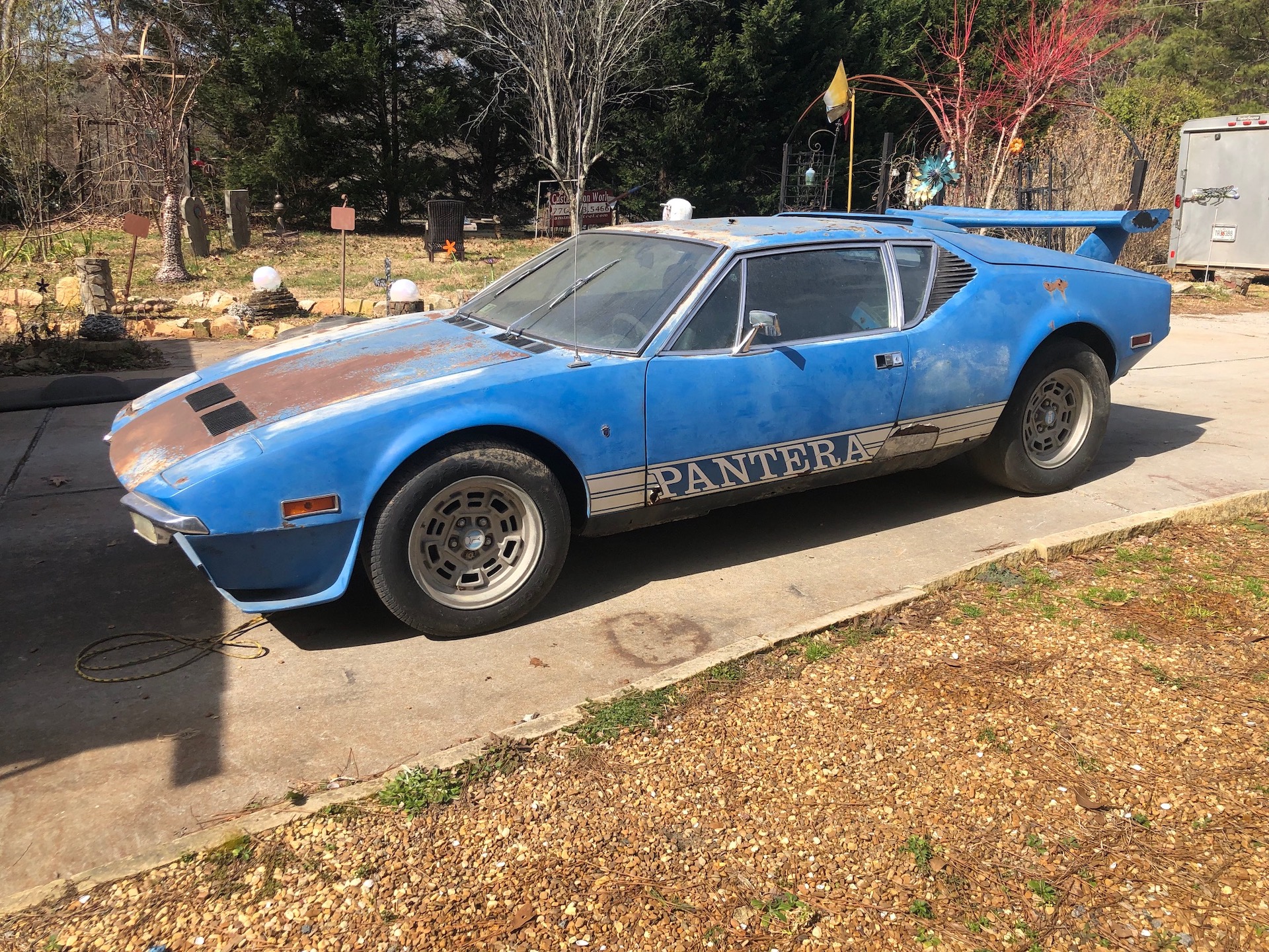 Are You Brave Enough To Bring This De Tomaso Pantera Back From The Shed?