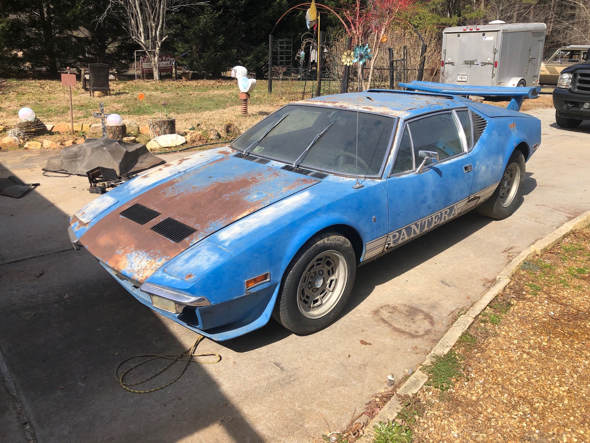 Are You Brave Enough To Bring This De Tomaso Pantera Back From The Shed?
