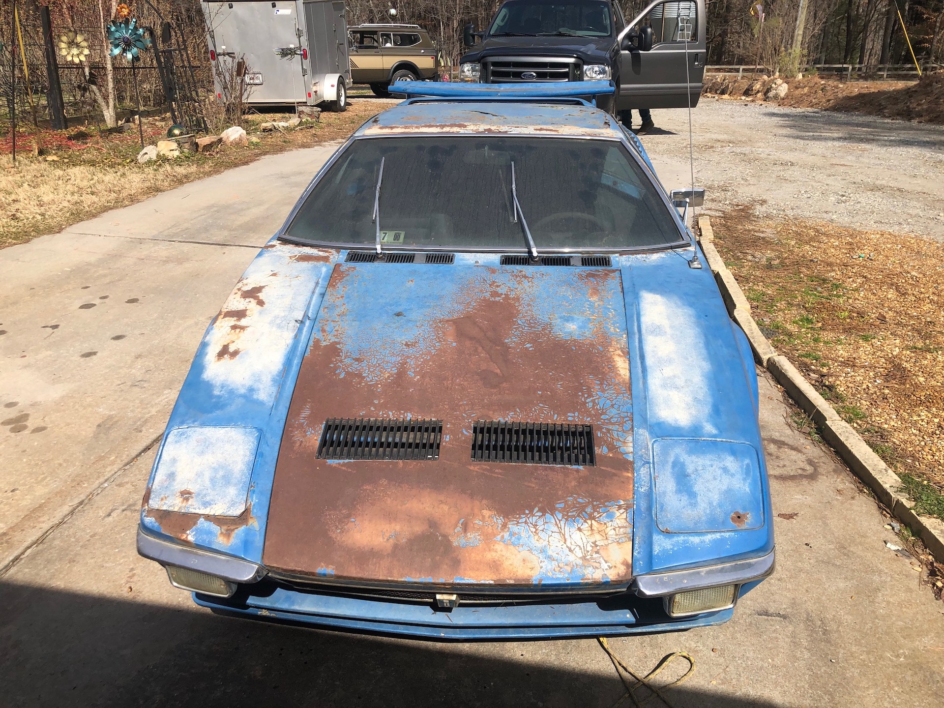 Are You Brave Enough To Bring This De Tomaso Pantera Back From The Shed?