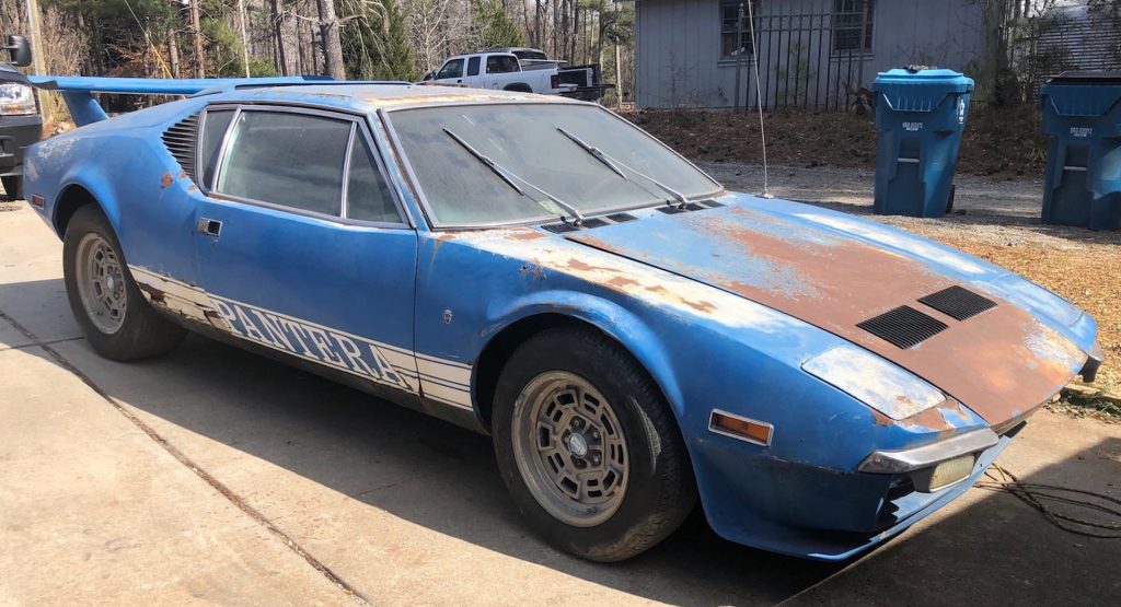  Are You Brave Enough To Bring This De Tomaso Pantera Back From The Shed?