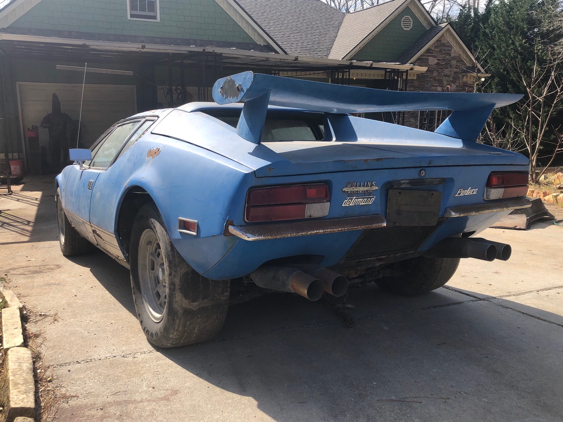 Are You Brave Enough To Bring This De Tomaso Pantera Back From The Shed?