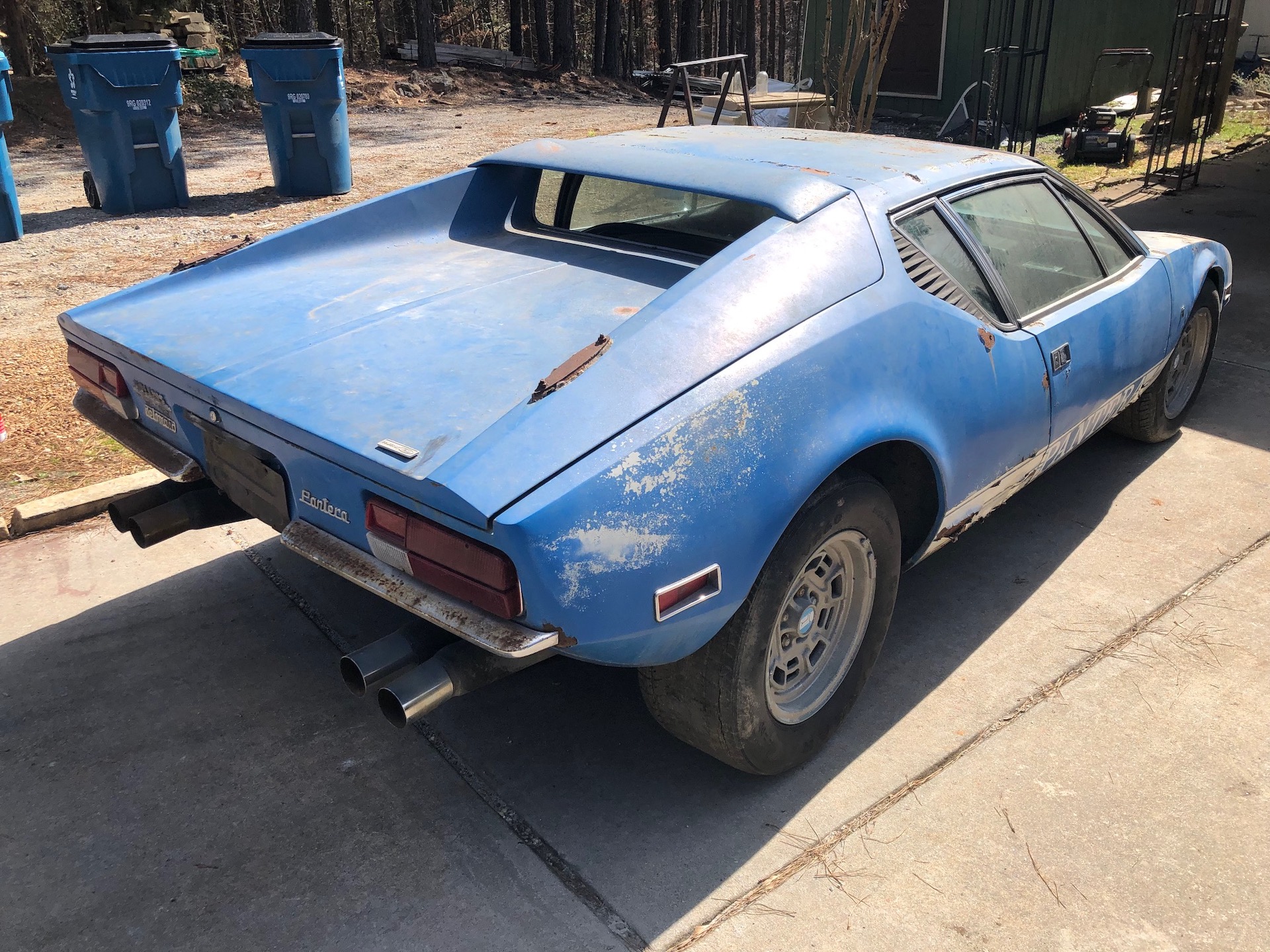 Are You Brave Enough To Bring This De Tomaso Pantera Back From The Shed?