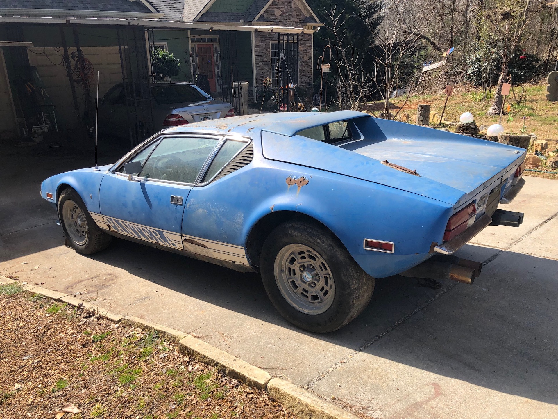 Are You Brave Enough To Bring This De Tomaso Pantera Back From The Shed?