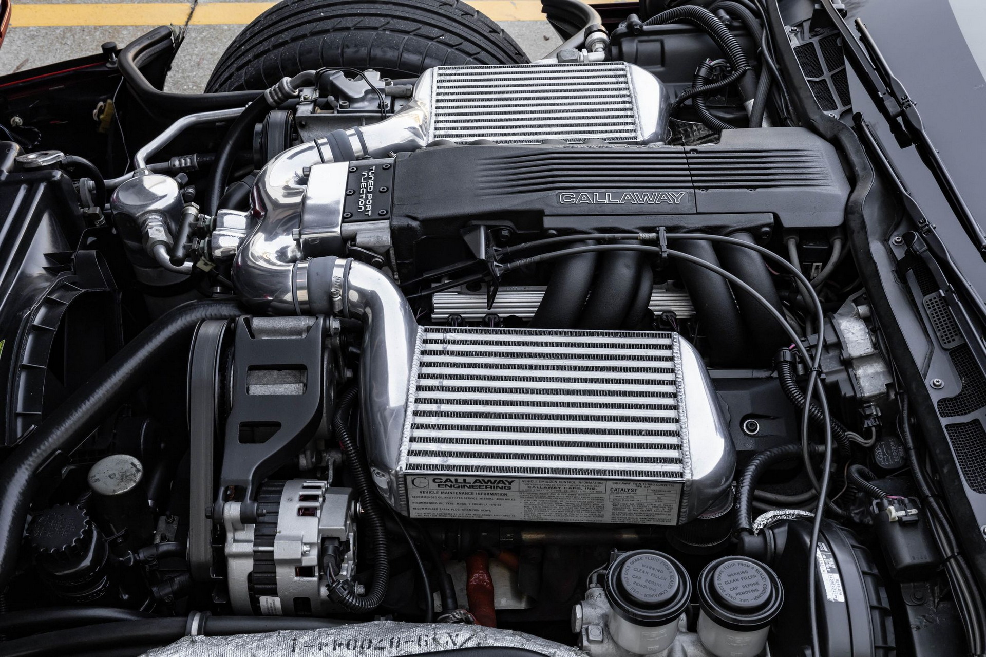 Sleeper Twin Turbo Callaway Corvette Will Confuse Challengers At Red Lights