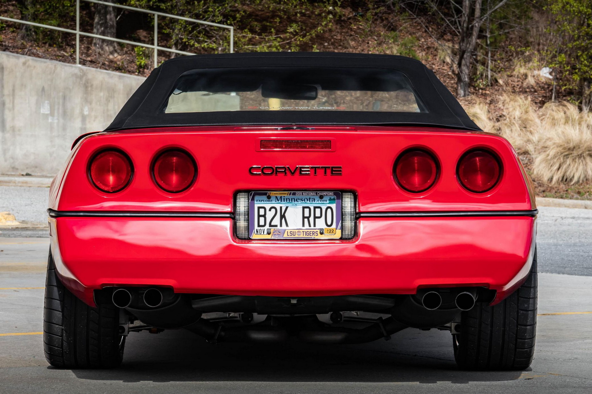 Sleeper Twin Turbo Callaway Corvette Will Confuse Challengers At Red Lights