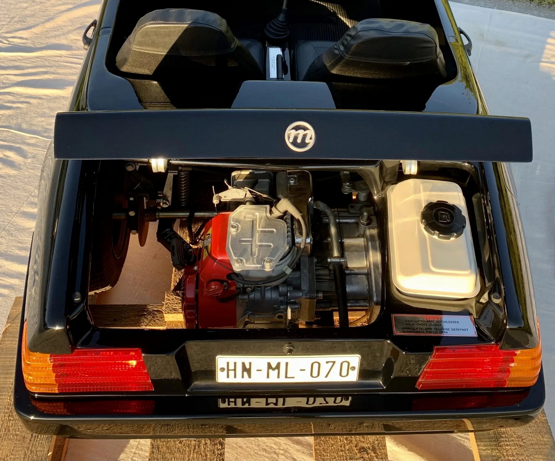 This Mercedes 500 SL Made In The ’90s Features Three-Pedals But Only 97CCs Of Engine