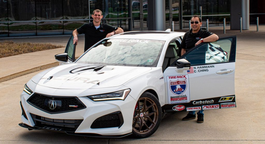  Two Acura Engineers Will Compete In 2022 One Lap Of America In TLX Type S