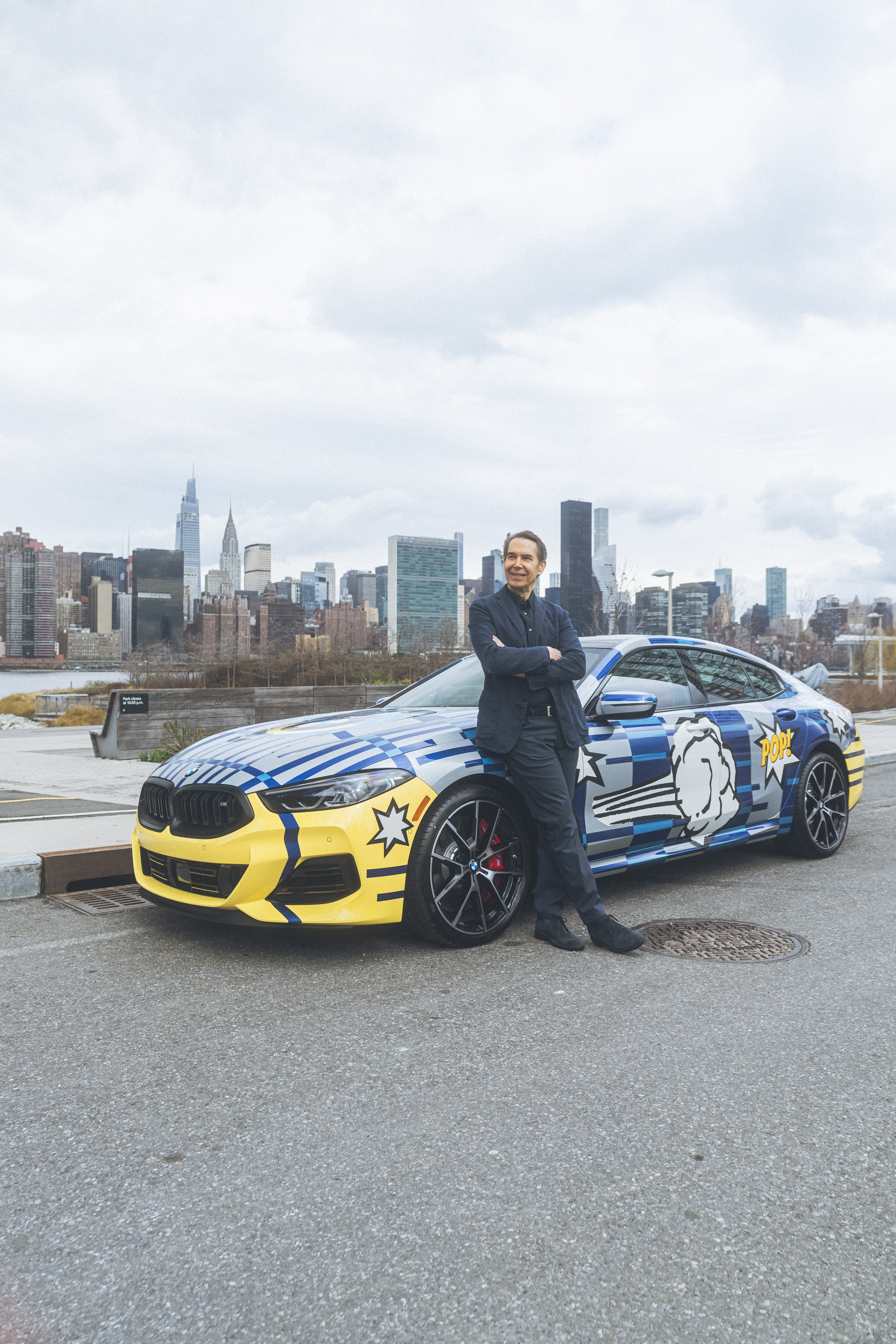 Someone Paid Nearly Half A Million Dollars For The Only Artist-Signed BMW The 8 x JEFF KOONS