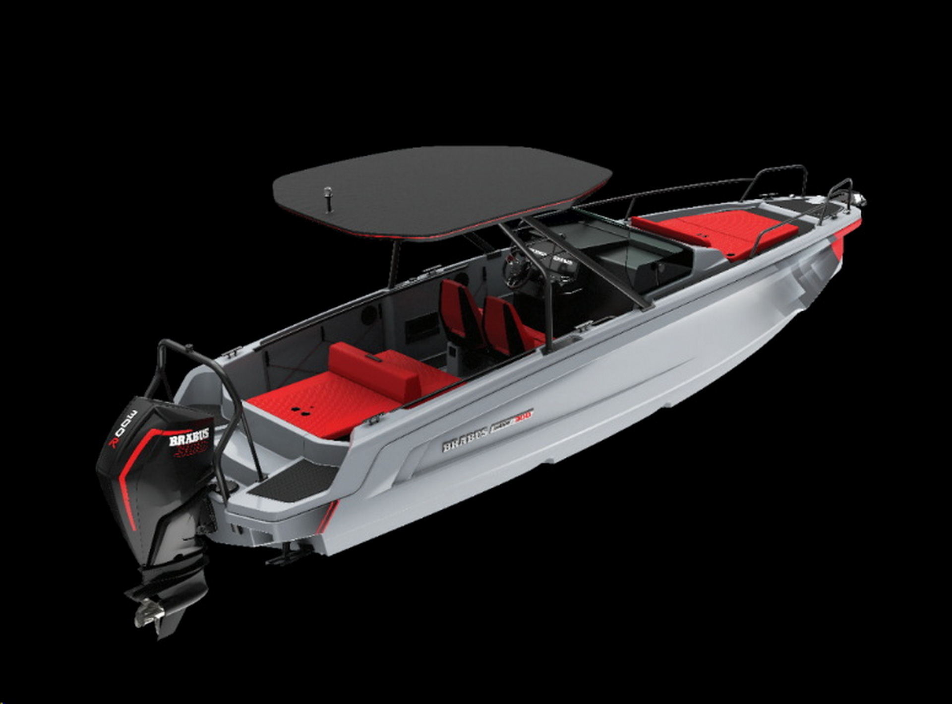 Brabus Introduces Shadow 300 Edition One Power Boat With V8 Racing Engine