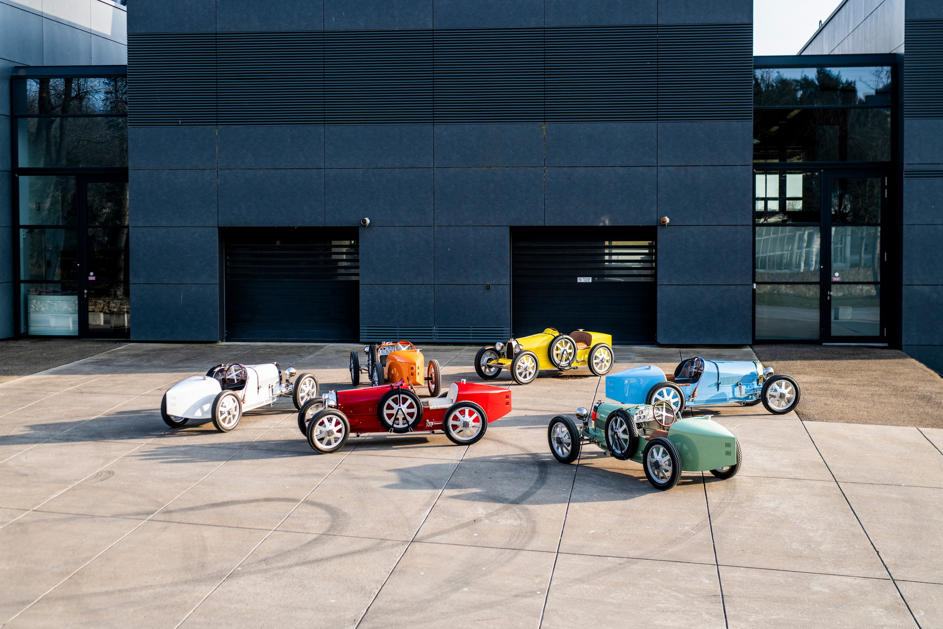 Bugatti Customer Goes To Factory With Family, Leaves With Eight Cars