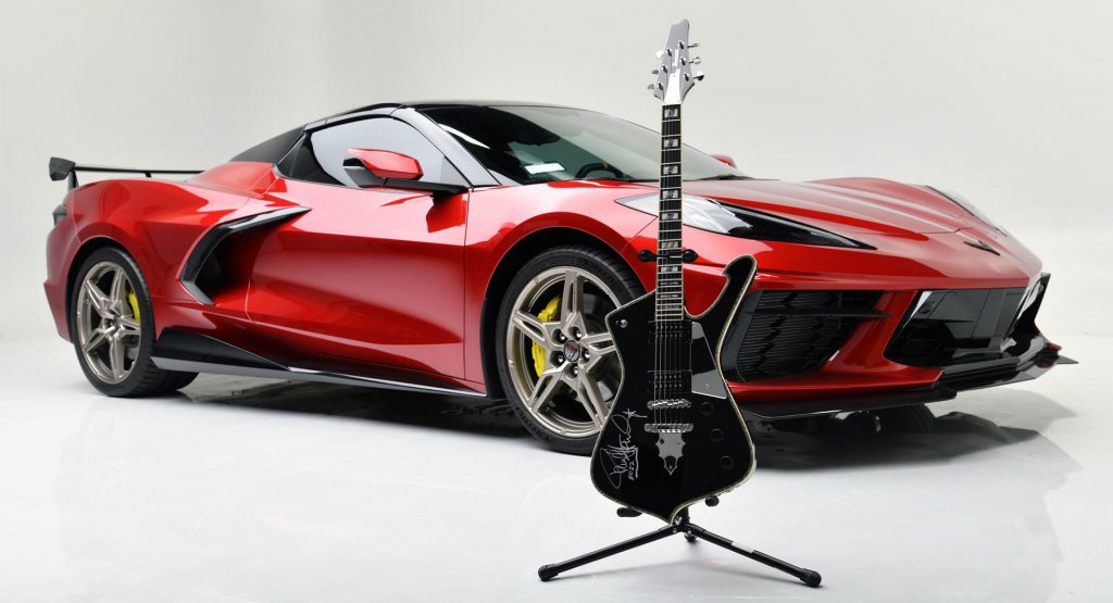  KISS’s Paul Stanley Is Auctioning Off His 2022 Corvette Convertible, VIN 001, Throws In A Guitar