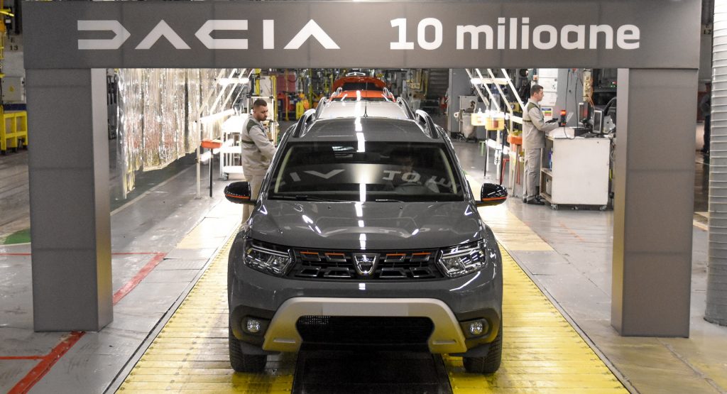  Dacia Builds Its 10 Millionth Car After Half A Century