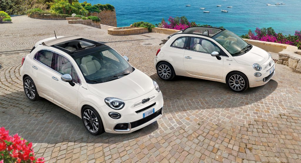 Fiat Electrifies The Dolcevita Special Edition With The 500 And 500X Mild Hybrids