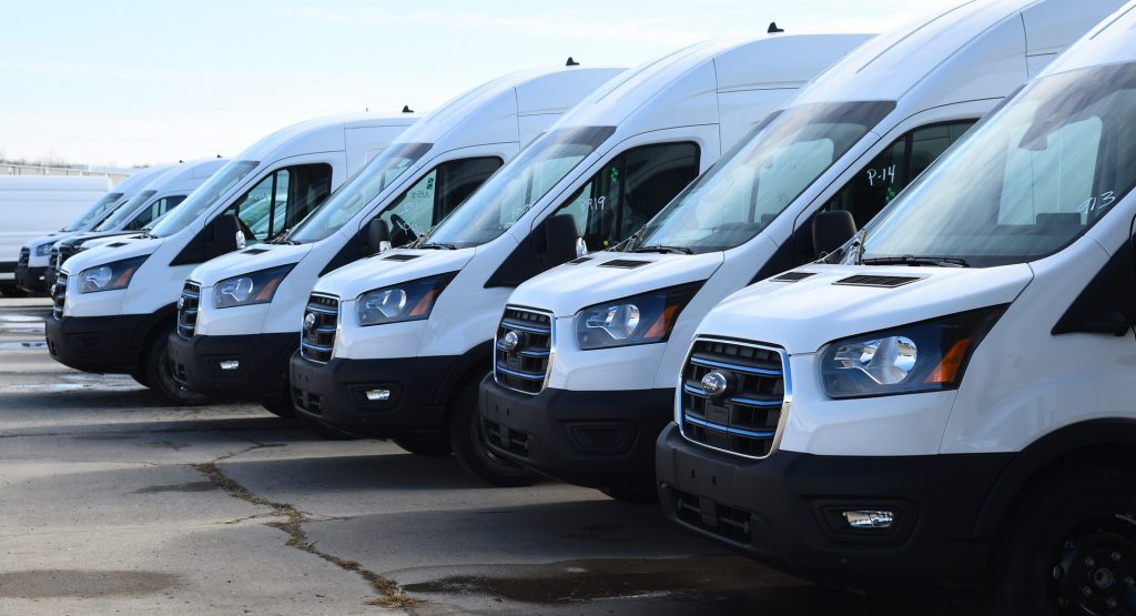 Penske Orders 750 Electric Ford E-Transit Cargo Vans For Its U.S. Fleet